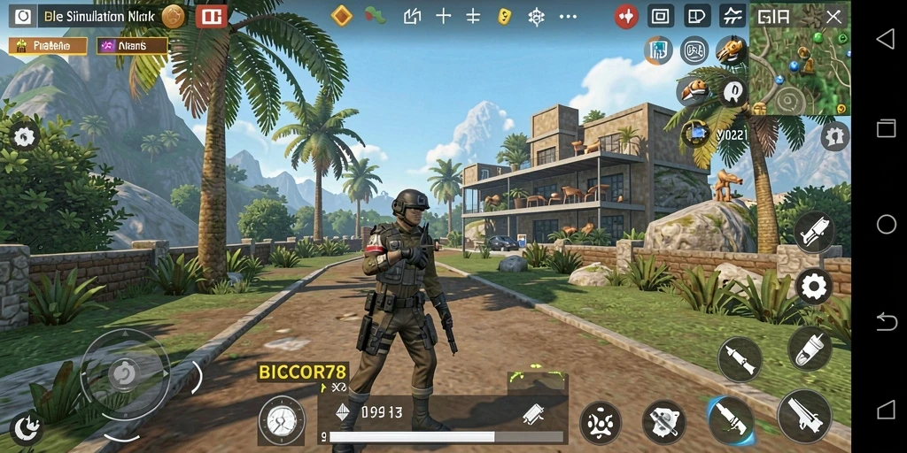 Tampilan gameplay seru dan grafis menawan dari BIGCOR78.