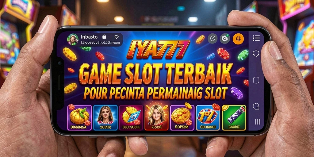 Tampilan menarik gameplay Slot di IYA777 yang penuh warna.
