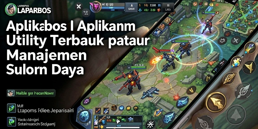 Screenshot utama LAPARBOS menampilkan fitur manajemen tugas yang intuitif.
